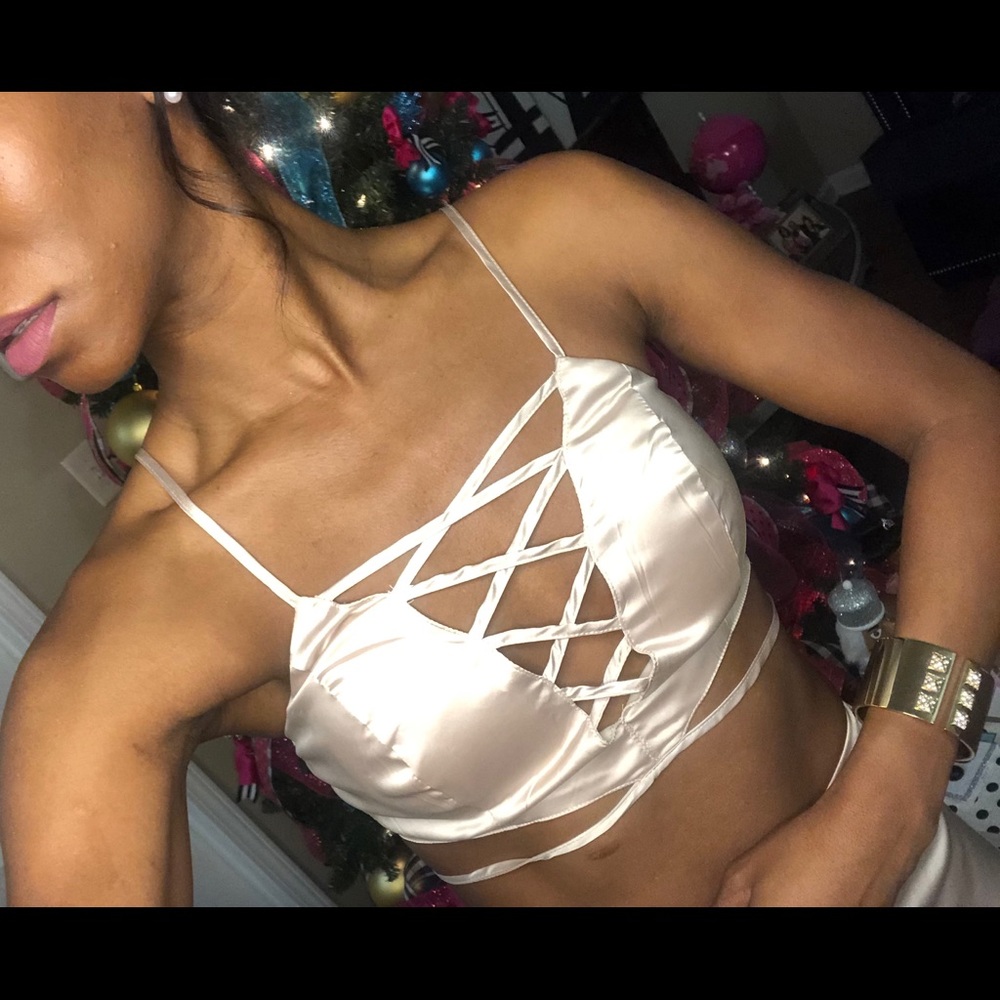Champagne pants set